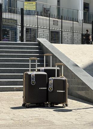 Полипропилен mcs маленький чемодан дорожный s на колесах турция ручная кладь