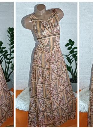 Легкое платье в пол