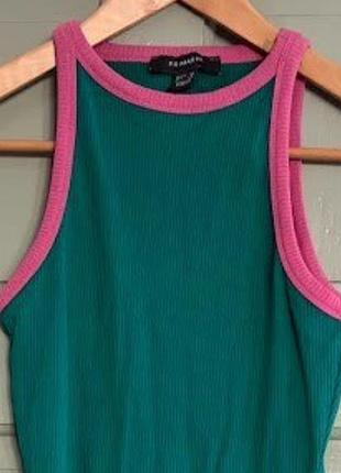 Зеленое платье primark