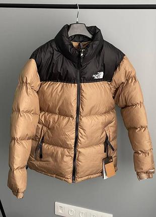 Куртка зимова the north face 700 brown