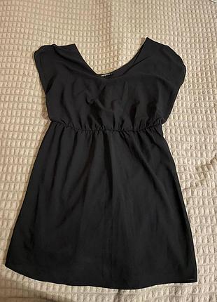 Платье черное terranova размер s