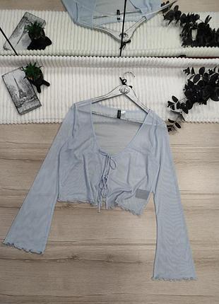 Блуза сетка h&amp;m