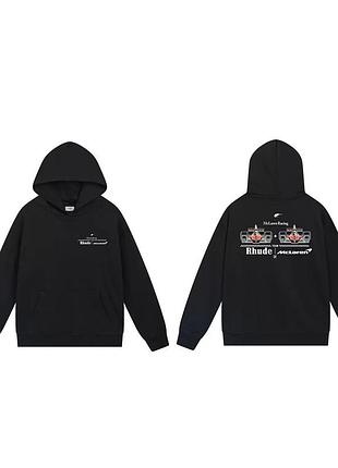 Rhude mclaren f1 hoodie. худі rhude. s-xl