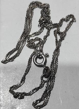 Серебряная цепочка 925° вес 1,96 длина 40 см