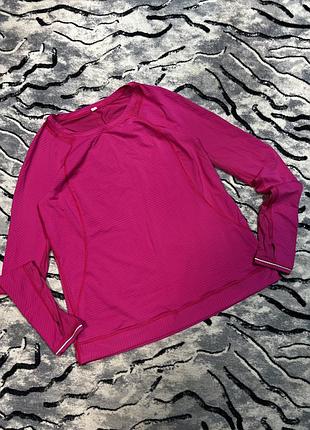 Жіночий рожевий лонгслів lululemon