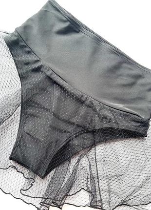 Спідниця - шорти чорна для спорту