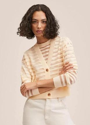 Комплект кардиган та футболка mango