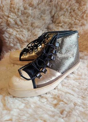 Кеды replay кожа