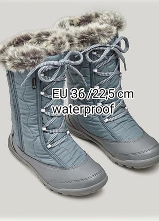 Зимові дитячі черевики quechua waterproof 💦 водонепроникна мембрана