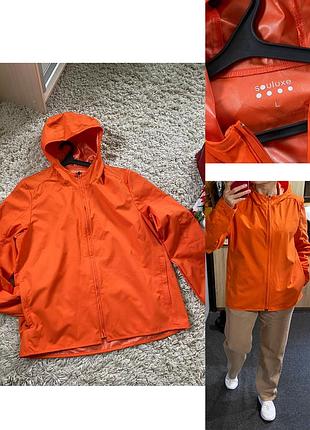 Шикарна куртка/ветрівка/дощовик з капюшоном,souluxy,p.l-xxl