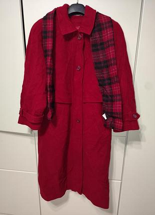 Жіноче довге пальто вовна