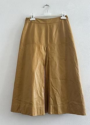 Кожаная юбка