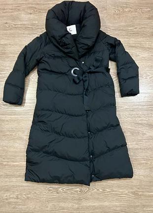 Дуже теплий та гарний пальто пуховик р 46(m)