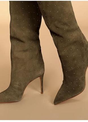 Сапоги замшевые shutz 37 новые