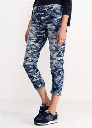 Камуфляжные джинсы штаны miss bonbon italy этикетка
