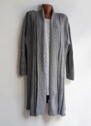 Шерстяной кардиган кофта