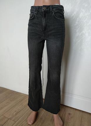 Женские/ подростковые джинсы клеш, размер 26/s/42
