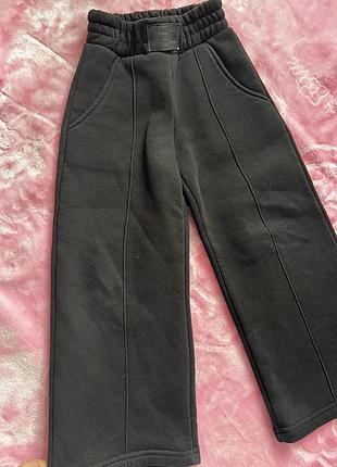 Штани, палаццо, на флісі