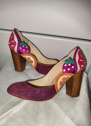 Туфли на высоком каблуке mellow yellow befruitty.