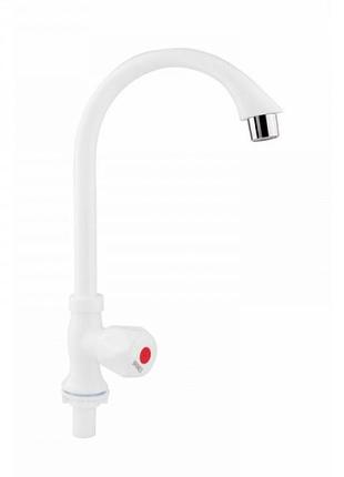Кран на одну воду sanitary wares brinex bw 269 білий