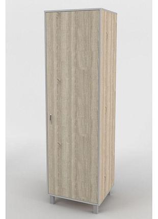 Шафа-пенал тіса меблі шс-613 дуб сонома 205x52x60 см