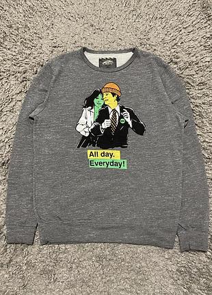 Світшот чоловічий vans з принтом котон оригінал