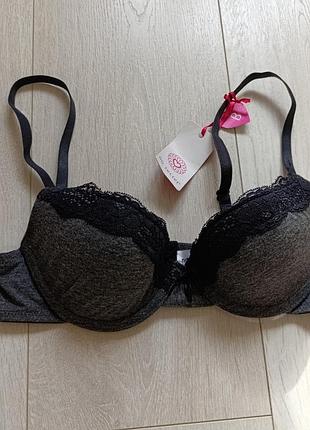 Бюстгальтер коттоновый бюст ажурный лиф no secret 34b 75b 70c