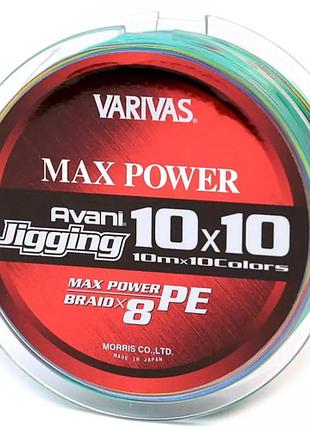 Шнур varivas avani jigging 10 * 10 max 200м #0.6 (634310 / рб-634310)