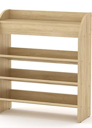 Тумба для взуття компаніт то 9 дуб сонома (70х25х80 см)
