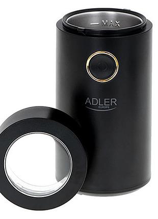 Электрокофемолка adler 4446 black gold
