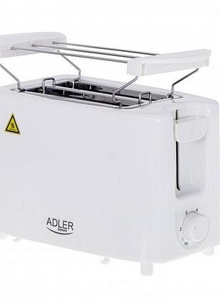 Тостер adler ad 3223 белый