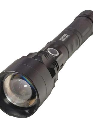 Фонарь светодиодный аккумуляторный x-balog bl-p510-2-p50 черный