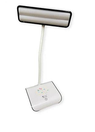 Настольная светодиодная аккумуляторная led лампа digad 1937 c usb 48 led 4w (аккум 18650 2шт по 3000 mah)