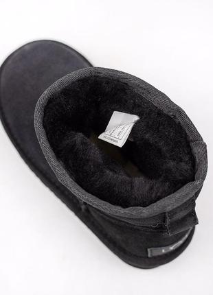 Ugg kids mini classic black 🆕 шикарные детские угги🆕 купить наложенный платёж6 фото