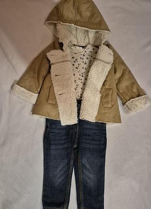 Набор одежды для девочки на 9-12 месяцев, 80 см