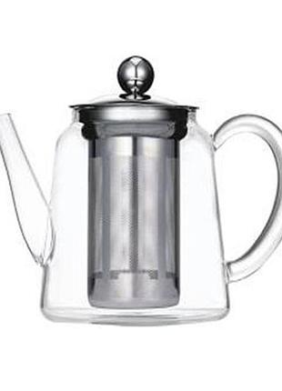 Чайник заварочный krauff 800 мл прозрачный (26-177-032)