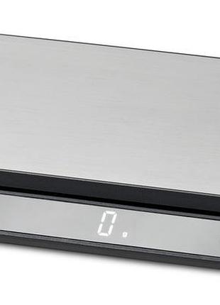 Весы кухонные цифровые trisa 1865.7500 elite scale серебристые