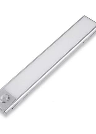 Лампа аккумуляторная на магните с датчиком движения hyss 230 8636 grey