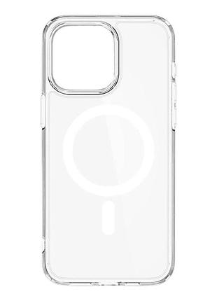 Чохол накладка spigen ultra hybrid magsafe apple iphone 15 pro transparent