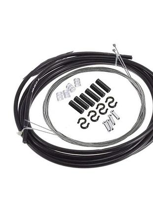 Набор тормозных тросов с рубашкой с концевиками и заглушками feel fit 2 шт