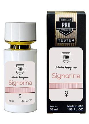 Духи salvatore ferragamo signorina - tester 58ml