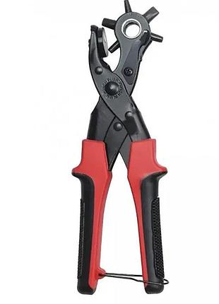 Дырокол револьверный пробойник для кожи люверсов от 2 до 4.5 мм спартак