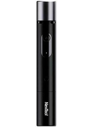 Багатофункціональний акумуляторний ліхтарик антишпион nextool чорний ne20042/3151380