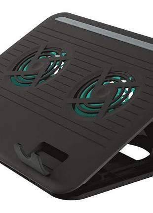 Подставка для ноутбука с охлаждением 16 trust cyclone black