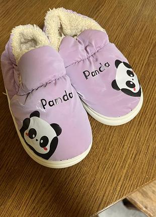 Тапки для дівчинки