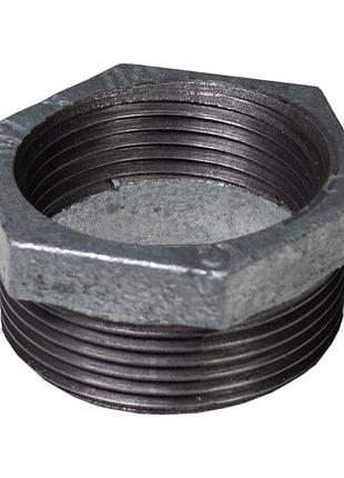 Футорка чавунна оцинкована в.с 2” x 1 1/2”