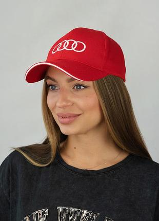 Бейсболка braxton audi 56-58 червоний (1677-25623058)