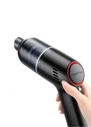 Автомобильный пылесос аккумуляторный car vacuum lt-101c 9000pa black