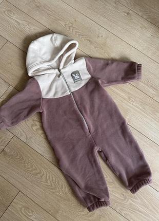Демісезонний флісовий комбінезон