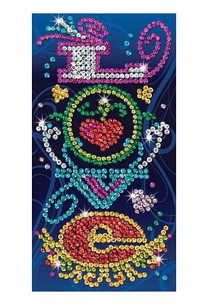 Набор для детского творчества sequin art picture art craft teen любовь iz15744
